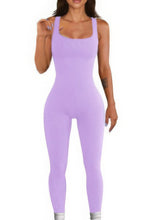 Load image into Gallery viewer, Seamless Ribbed Tank Jumpsuit