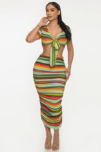 Load image into Gallery viewer, Color Me Mine Beach Sarong Skirt Set