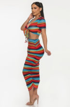 Load image into Gallery viewer, Color Me Mine Beach Sarong Skirt Set