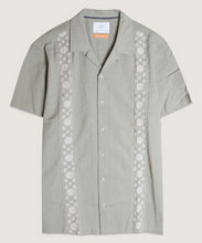 Load image into Gallery viewer, Embroidered Panels Camp Shirt