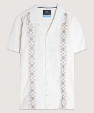 Load image into Gallery viewer, Embroidered Panels Camp Shirt