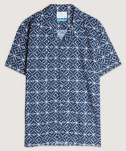 Load image into Gallery viewer, Geo Print Camp Shirt