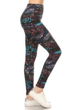 Load image into Gallery viewer, 5-inch Long Yoga Style Banded Lined Mixed Pattern Print