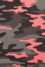 Load image into Gallery viewer, Camouflage Printed High Waisted Leggings With Elastic Waistband