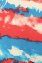 Load image into Gallery viewer, Tie Dye Printed High Waisted Leggings With Elastic Waistband