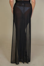 Load image into Gallery viewer, High Split Mesh Sheer Maxi Skirt